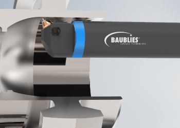 Baublies Diamant-Glättwerkzeug für die Innenbearbeitung zum Glätten und Verfestigen von Bohrungen und Konturen