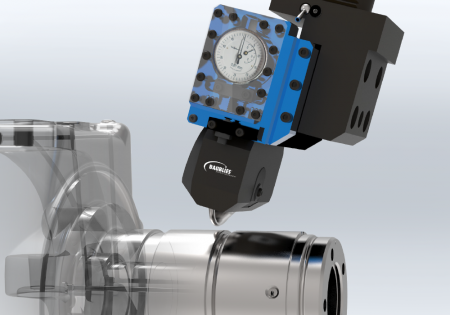 Anwendungsbeispiel im Bereich Automotive für ein Baublies Einrollen-Rollierwerkzeug zum Verfestigen von Achszapfen für Nutzfahrzeuge