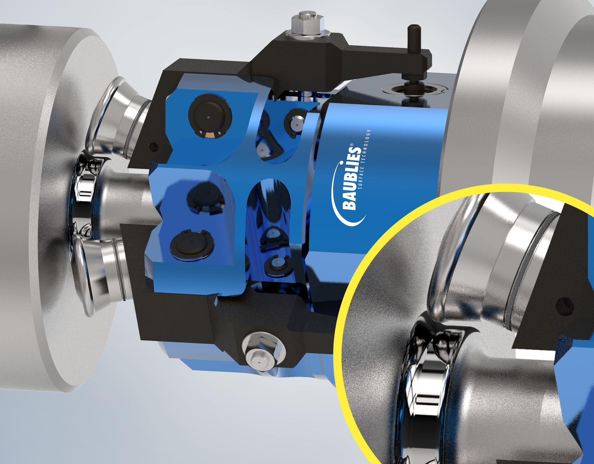 Baublies Sonderwerkzeug zum Glätten von Radien