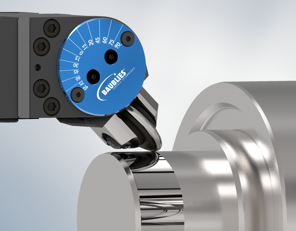 Baublies Einrollen-Werkzeug glättet einen Bund