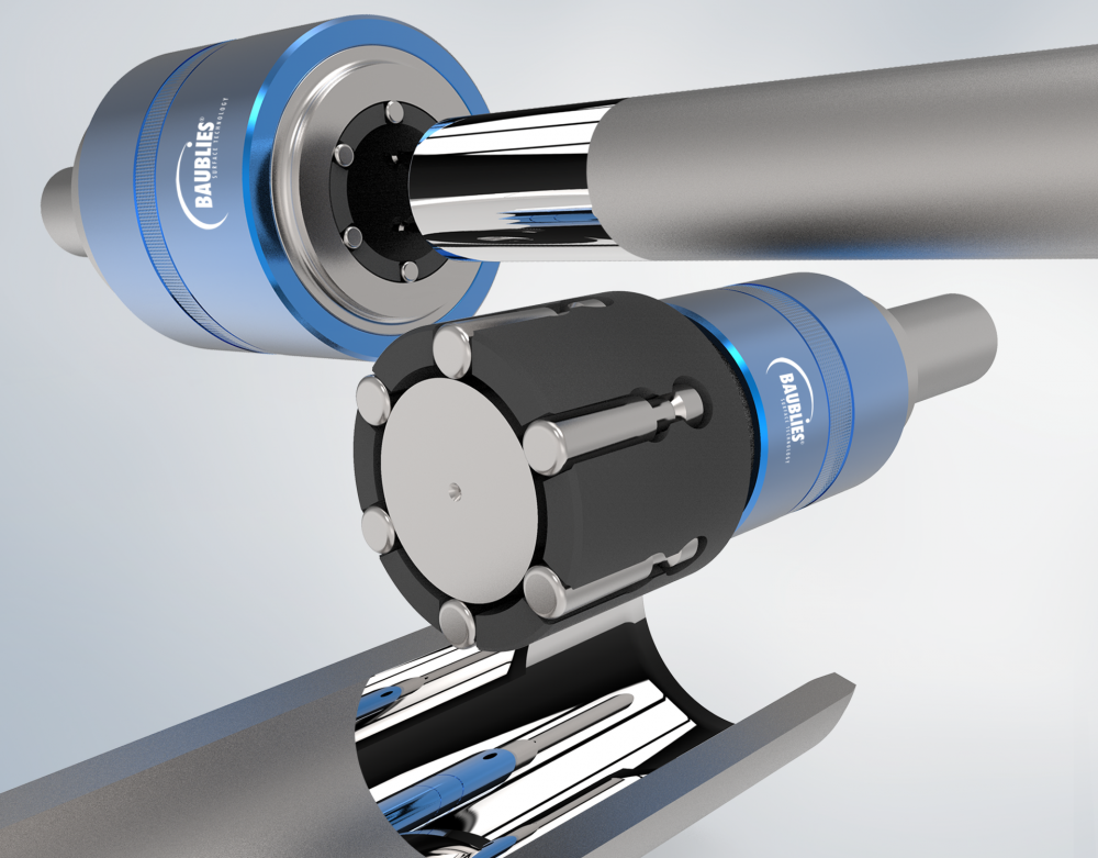 Baublies Mehrrollen-Rollierwerkzeuge zur Innen und Außenbearbeitung