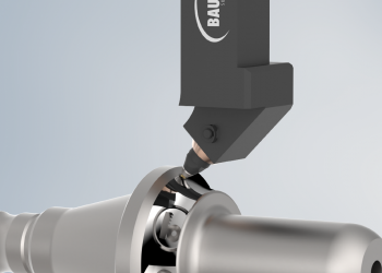 Baublies Diamantglättwerkzeug für die Außenbearbeitung zum Glätten und Verfestigen von Wellen, Konturen, Planflächen und dünnwandigen Werkstücken