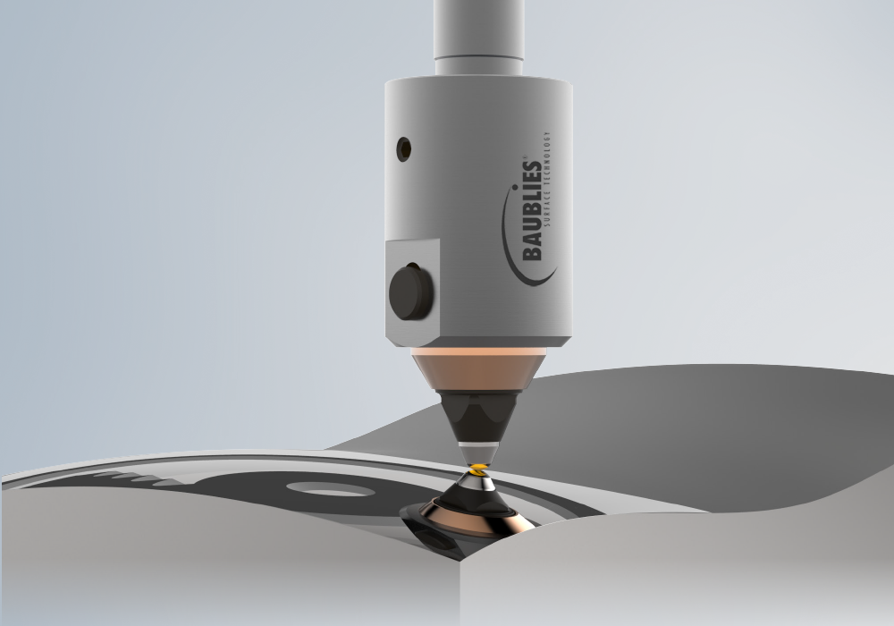 Baublies Diamant-Glättwerkzeug zum Glätten und Verfestigen von Wellen, Konturen, Planflächen und Freiformflächen