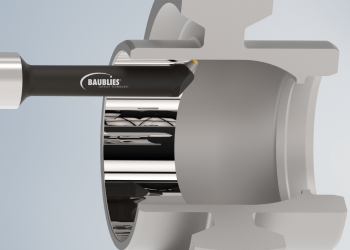 Baublies Diamant-Glättwerkzeug starr für die Innenbearbeitung zum Glätten und Verfestigen von Bohrungen ab Ø 4 mm und Konturen