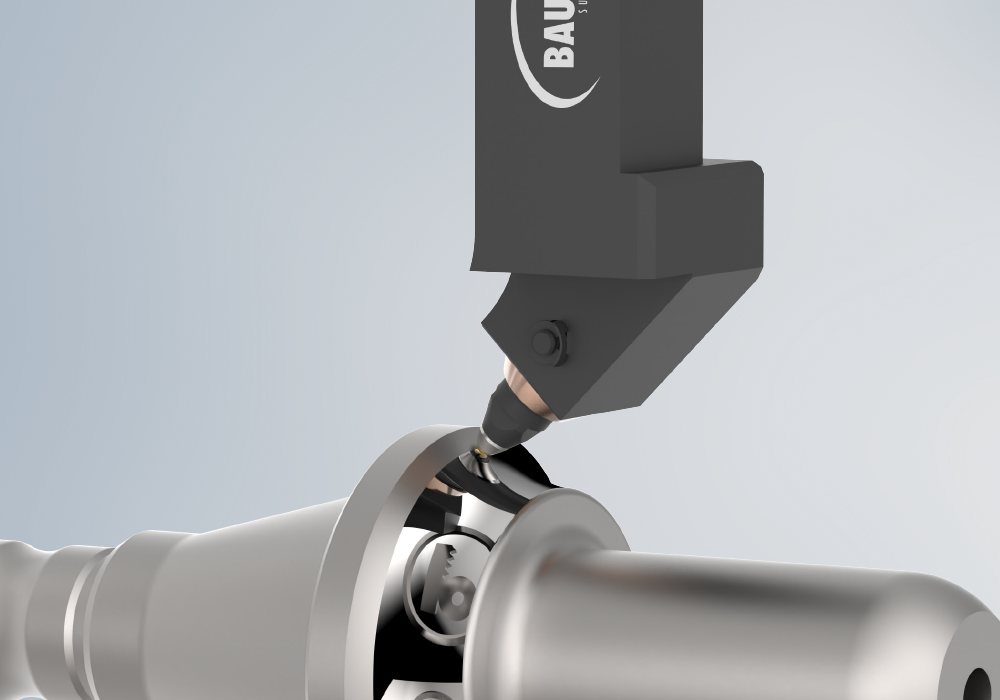 Baublies Diamantglättwerkzeug für die Außenbearbeitung zum Glätten und Verfestigen von Wellen, Konturen, Planflächen und dünnwandigen Werkstücken