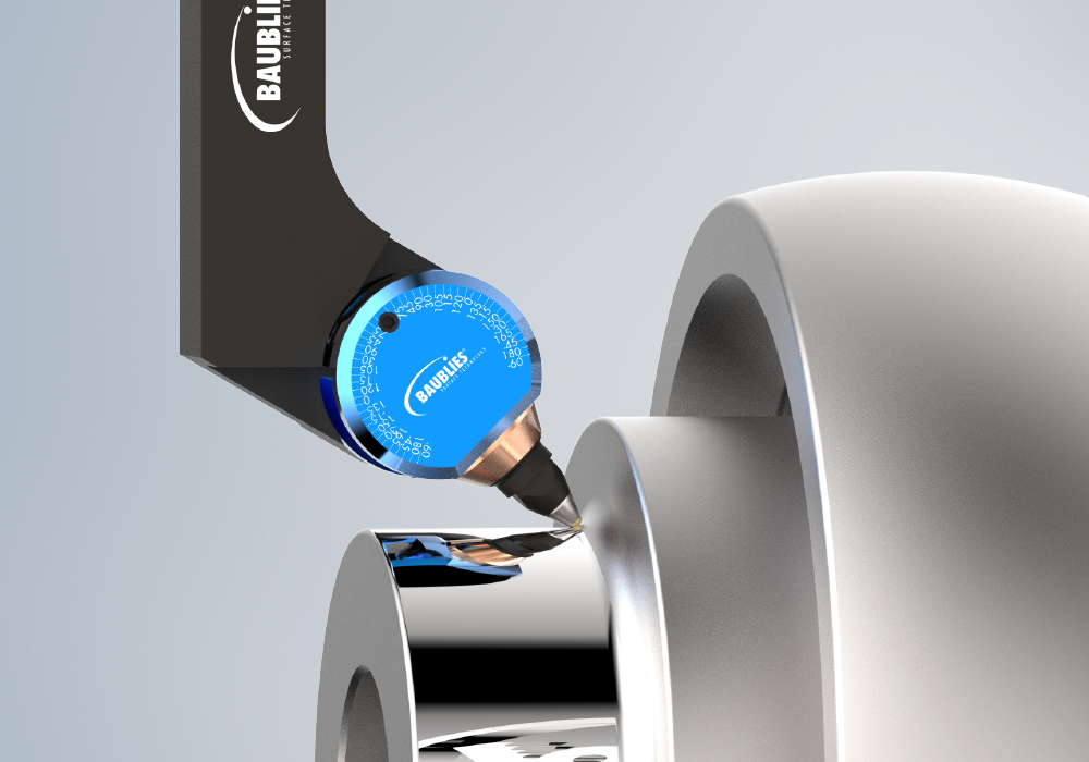 Baublies Diamantglättwerkzeug für die Außenbearbeitung zum Glätten und Verfestigen von Wellen und Konturen