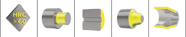 Diamond burnishing tool - HBCD - INTEGI - external